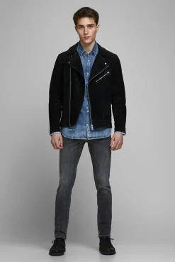 Jack & Jones Jeans Slim Fit Tapered Negro Best