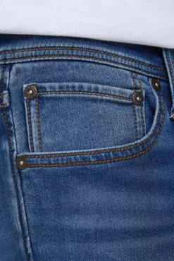 Jack & Jones Jeans Slim Fit Tapered Azul Medio Sale