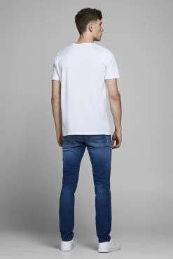 Jack & Jones Jeans Slim Fit Tapered Azul Medio Best