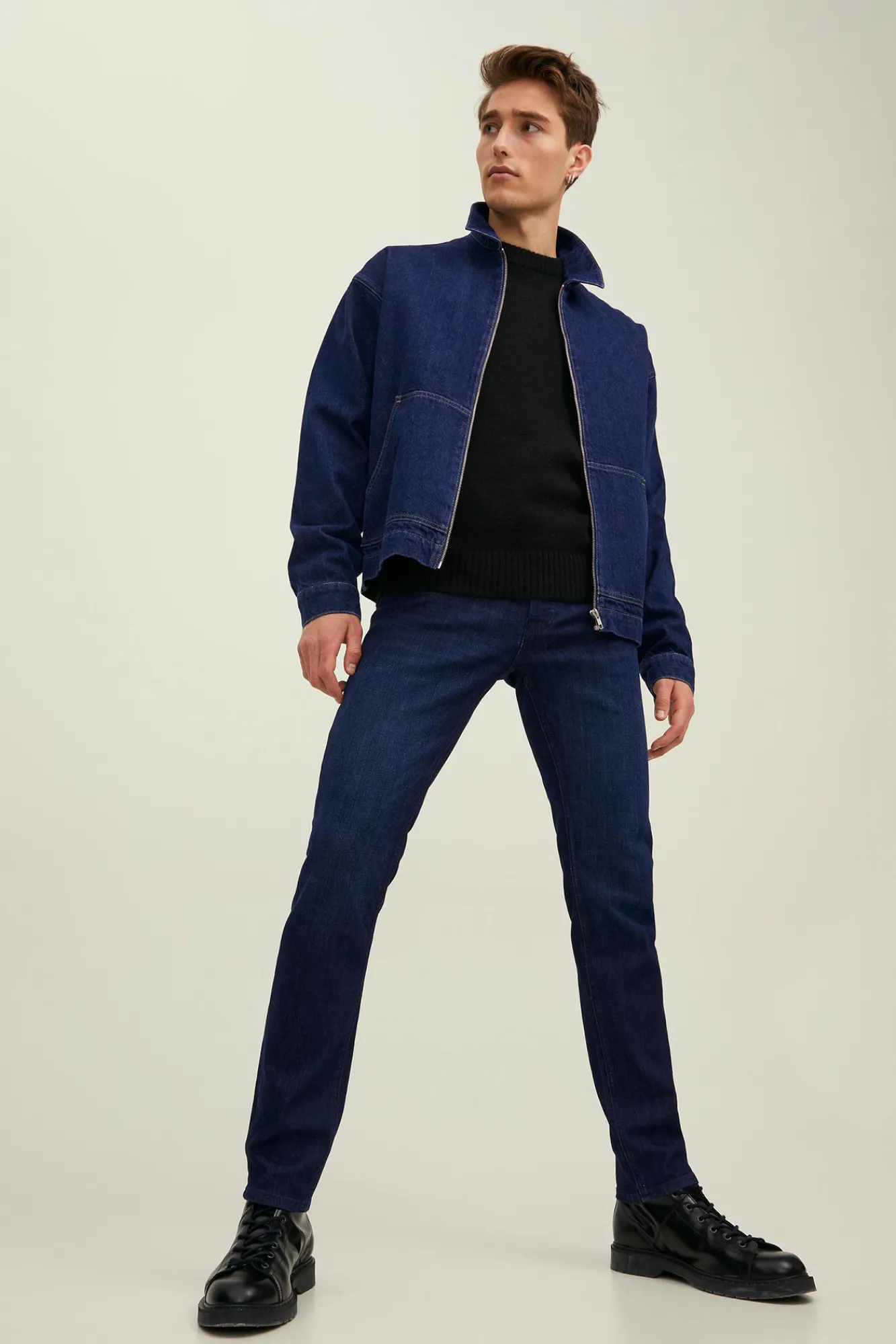 Jack & Jones Jeans Slim Glenn Azul Medio Online