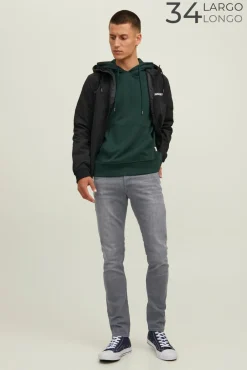 Jack & Jones Jeans Slim Glenn Gris Gris Medio Outlet