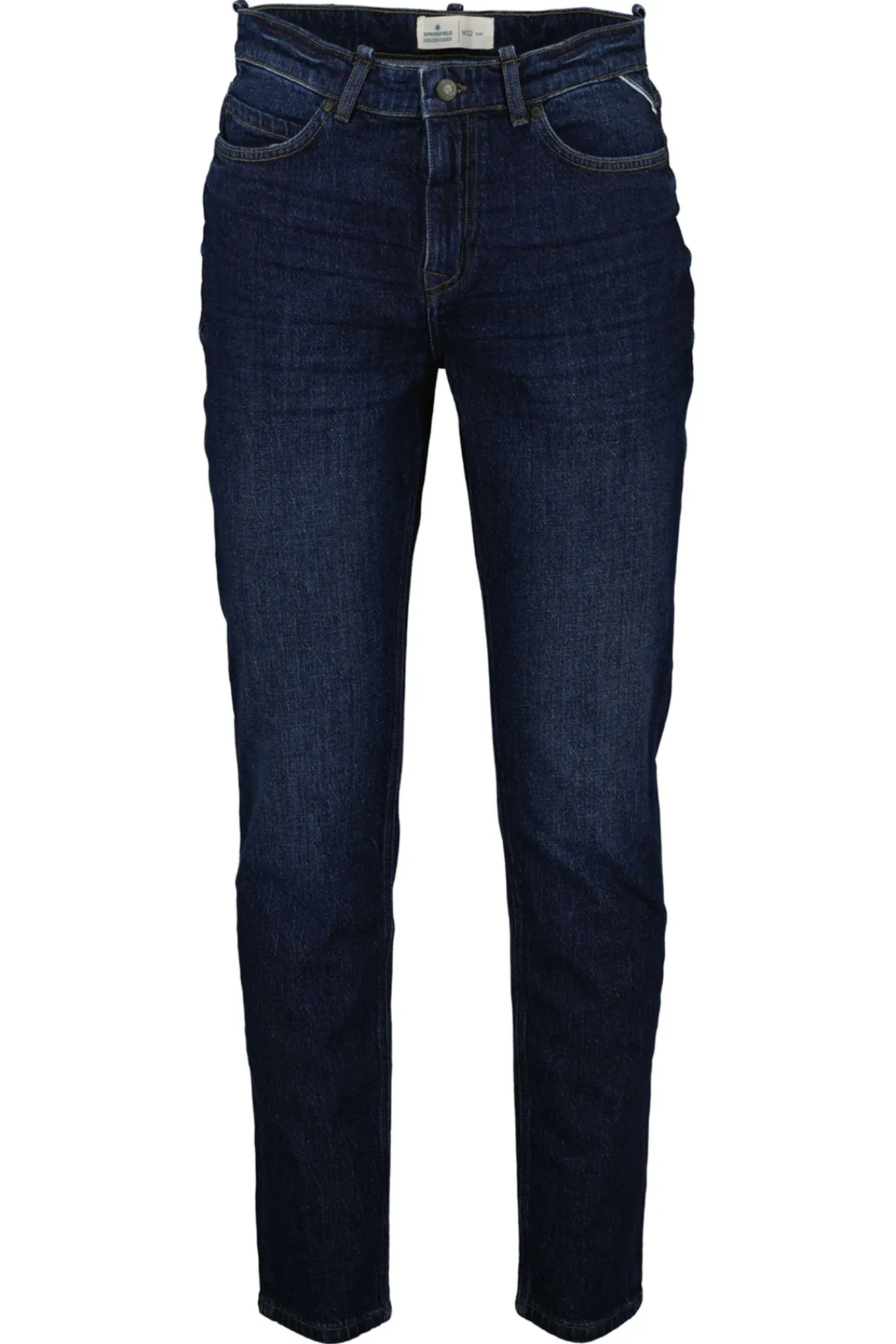 * Jeans Slim Lavado Oscuro Azul Oscuro Online