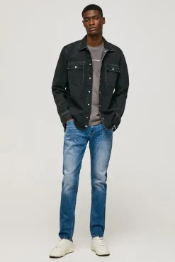 Pepe Jeans Jeans Stanley Regular Fit Azul Medio Online