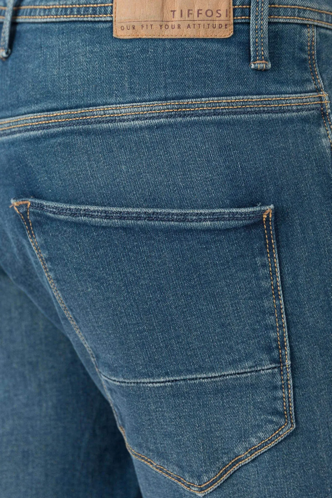 Tiffosi Jeans Tyler Tapered Azul Medio