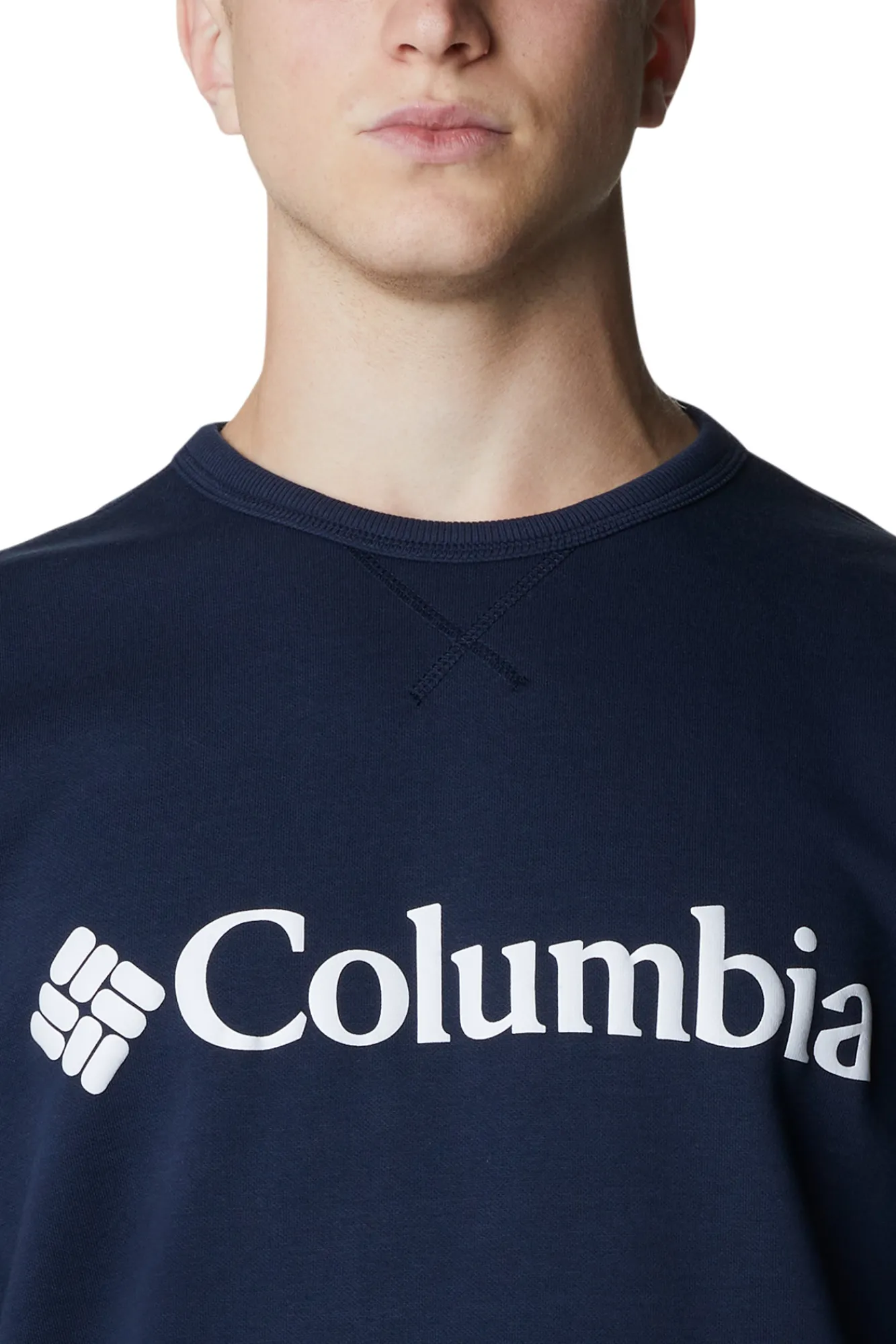 Columbia Jersey De Cuello Redondo Con Logo ™ Turquesa Outlet