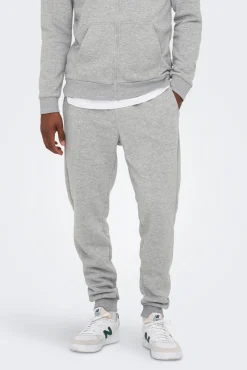 Only & Sons Jogger Con Cordones Gris Claro Hot