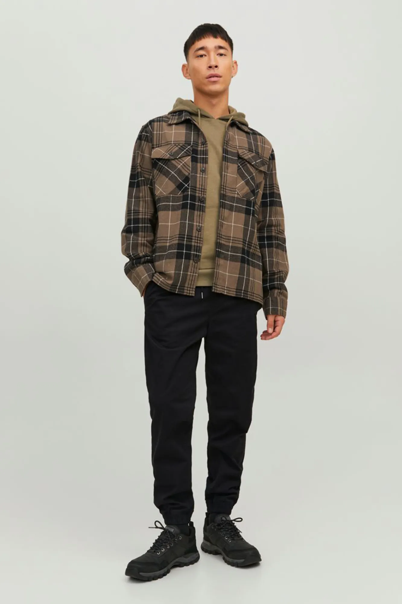 Jack & Jones Jogger De Algodon Negro Best