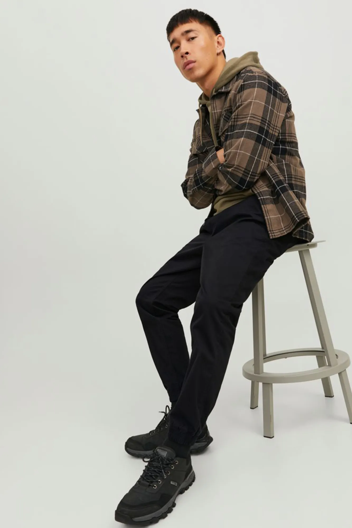 Jack & Jones Jogger De Algodon Negro Best
