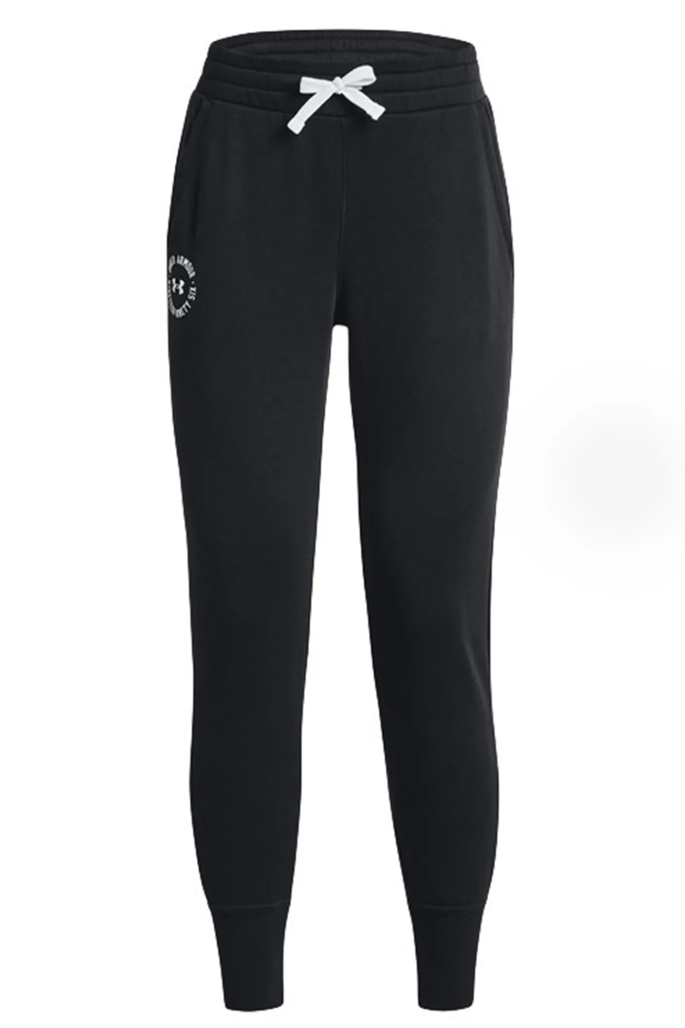 Under Armour Joggers Rival Fleece Crest Negro New