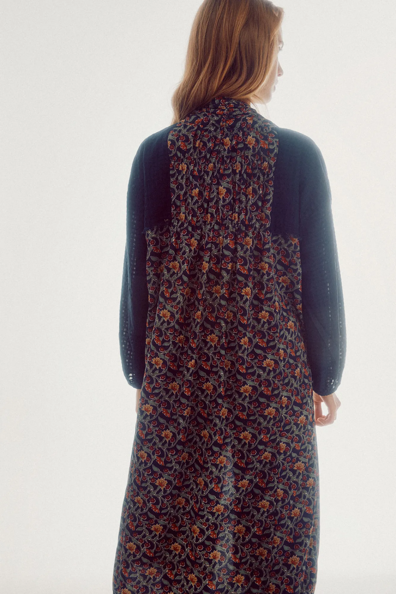 Slowlove Kaftan Estampado Estampado Azul Discount
