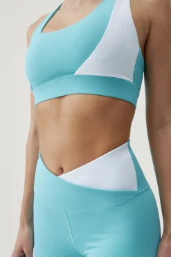 Born Living Yoga Legging Cleo Provence/White Turquesa Online