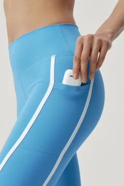 Born Living Yoga Legging Hanae Mykonos/White Azul Clearance