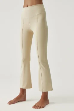 Born Living Yoga Legging Jin Flare Oat Milk Beige Sale