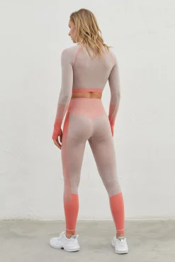 Dash and Stars Legging Largo Seamless Fit Rosa Sale