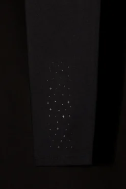 Dash and Stars Legging Microfibra 4D Stretch Negro Hot