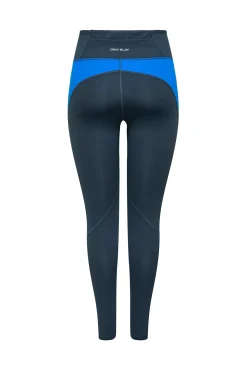 Only Play Legging Stretch Color Block Azul Outlet