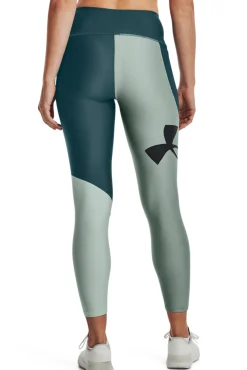 Under Armour Legging Tobillero Armour Colorblock Verde Outlet