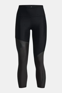 Under Armour Legging Tobillero Armour Colorblock Negro New