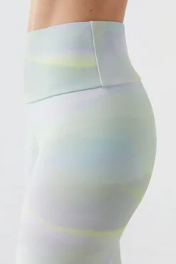 Dash and Stars Leggings Azul 4D Stretch Estampado Online