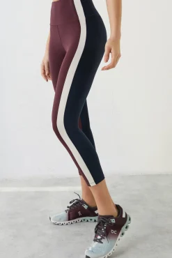 Dash and Stars Leggings Crop Block 4D Stretch Rosa Sale