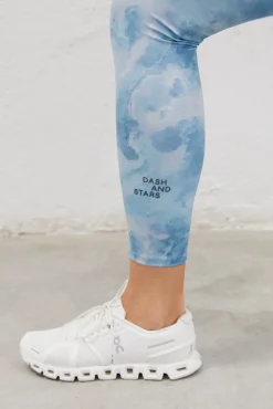 Dash and Stars Leggings Largos 4D Stretch Estampado Hot