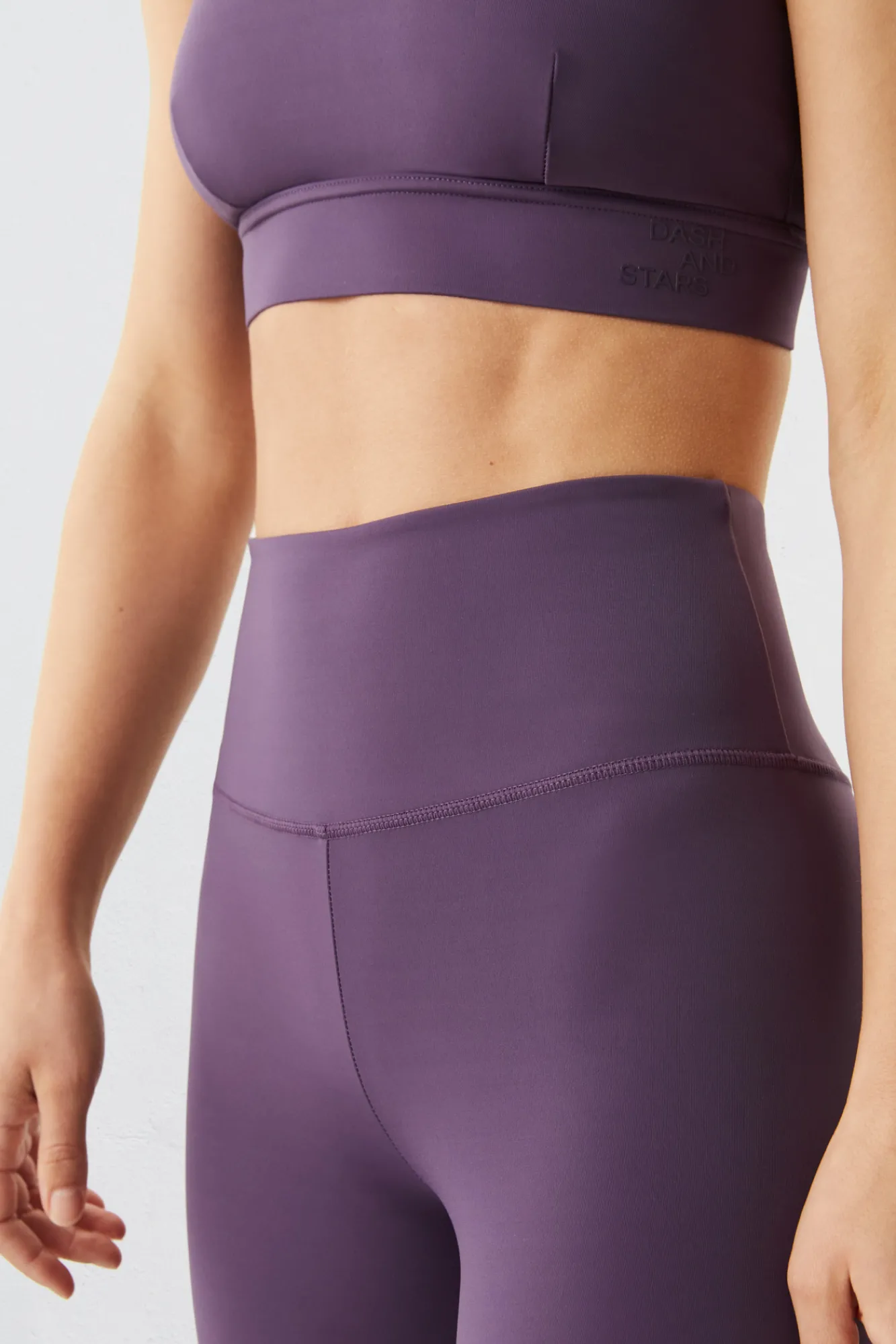 Dash and Stars Leggings Morados Collagen Feel Rosa