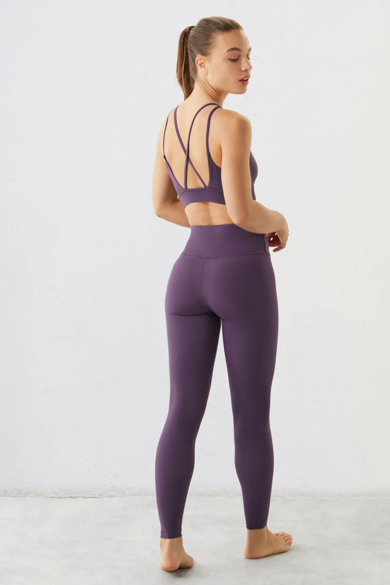 Dash and Stars Leggings Morados Collagen Feel Rosa