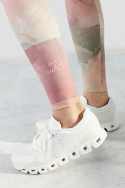 Dash and Stars Leggings Pinceladas 4D Stretch Verde Online