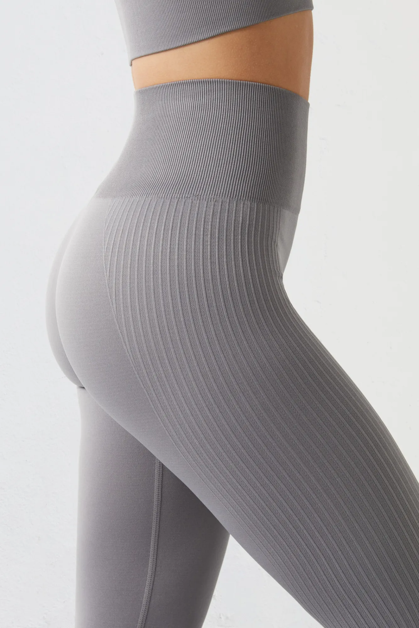 Dash and Stars Leggings Seamless Comfort Gris Sale