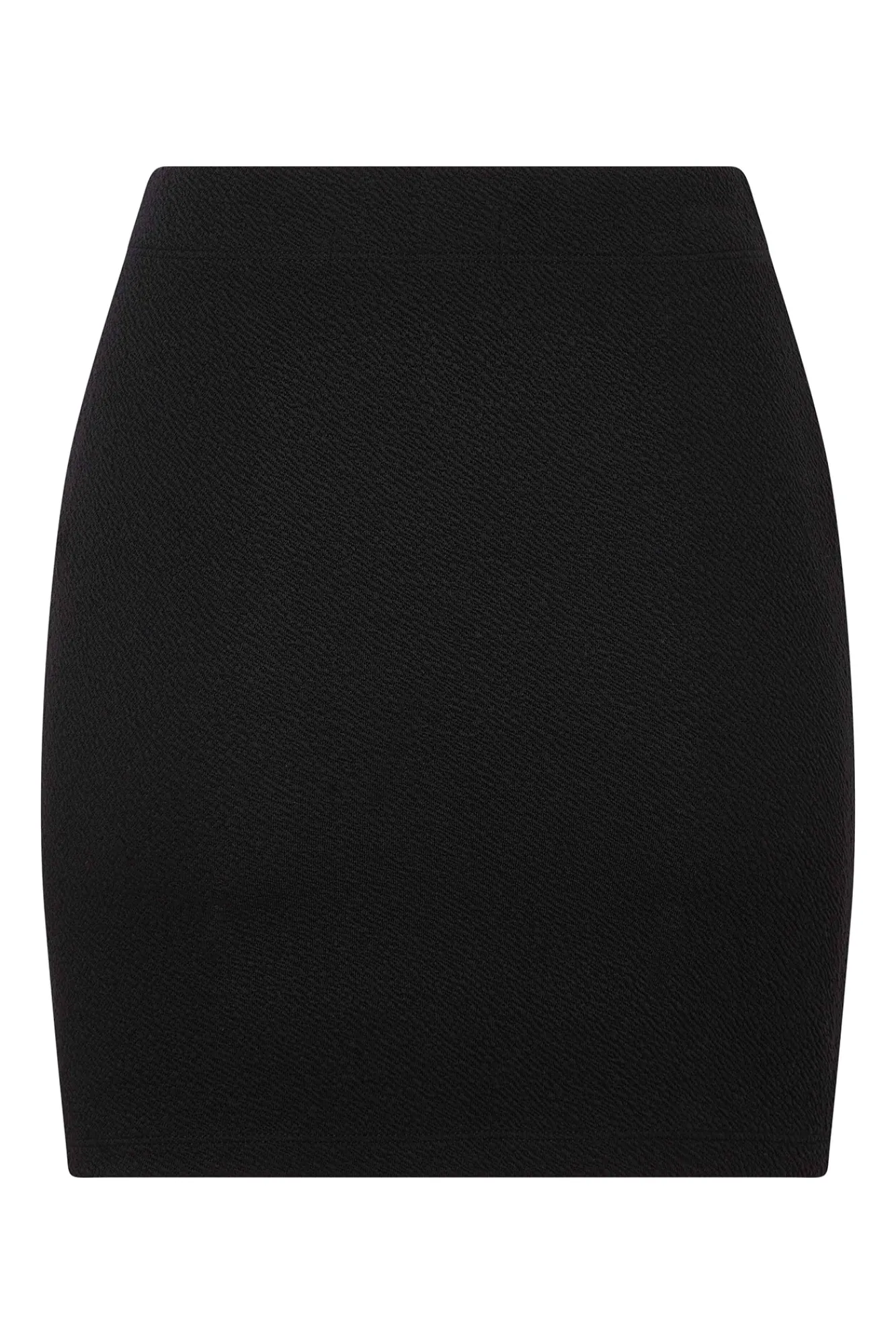 Calvin Klein Mini Falda Cenida Negro Discount