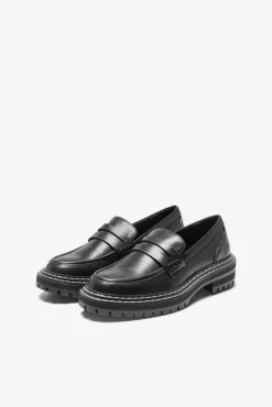 Only Mocasines Plataforma Polipiel Negro Clearance