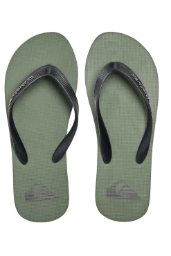 Quiksilver Molokai Core - Chanclas Para Hombre Verde New