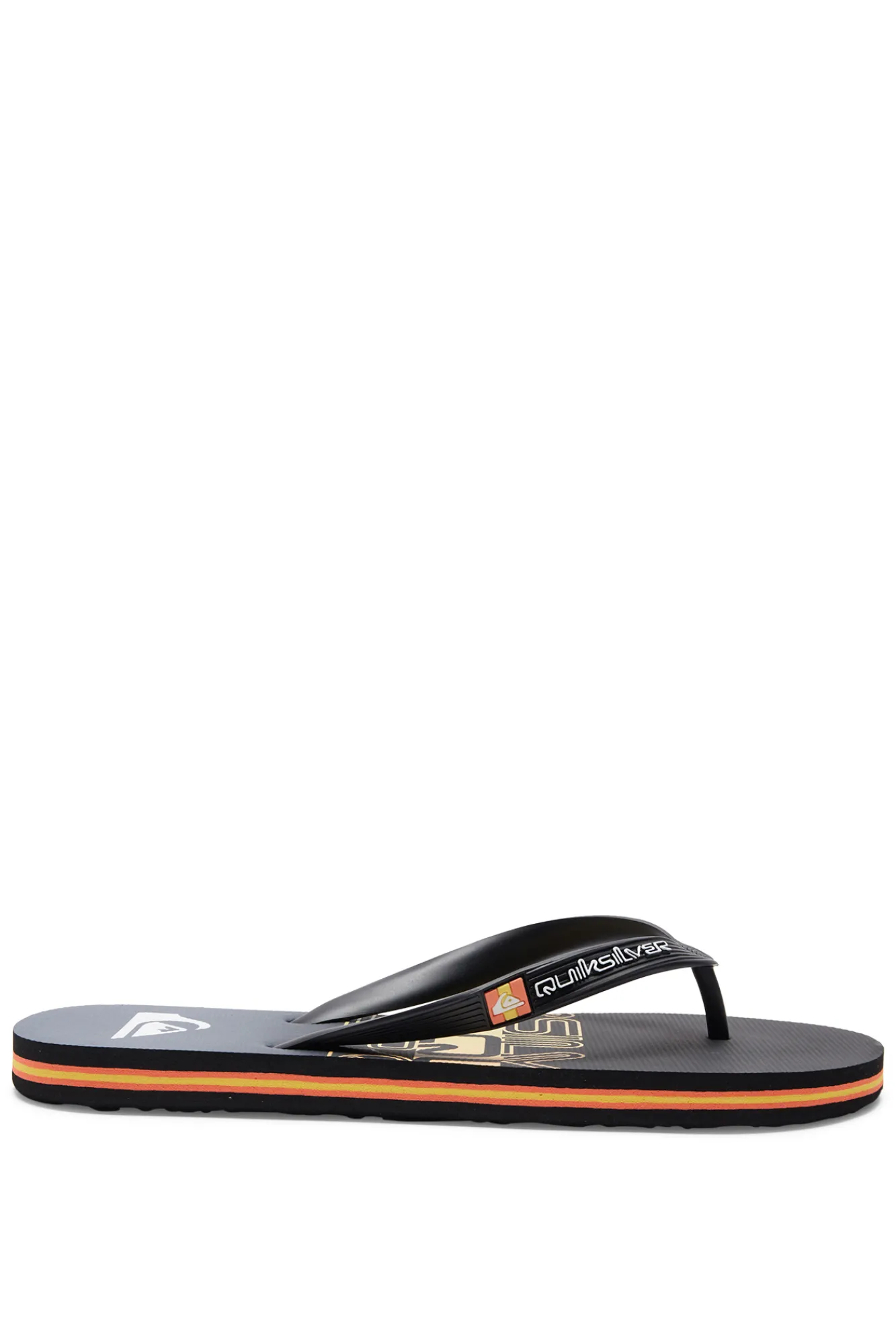 Quiksilver Molokai Wordblock - Chanclas Para Hombre Naranja Best