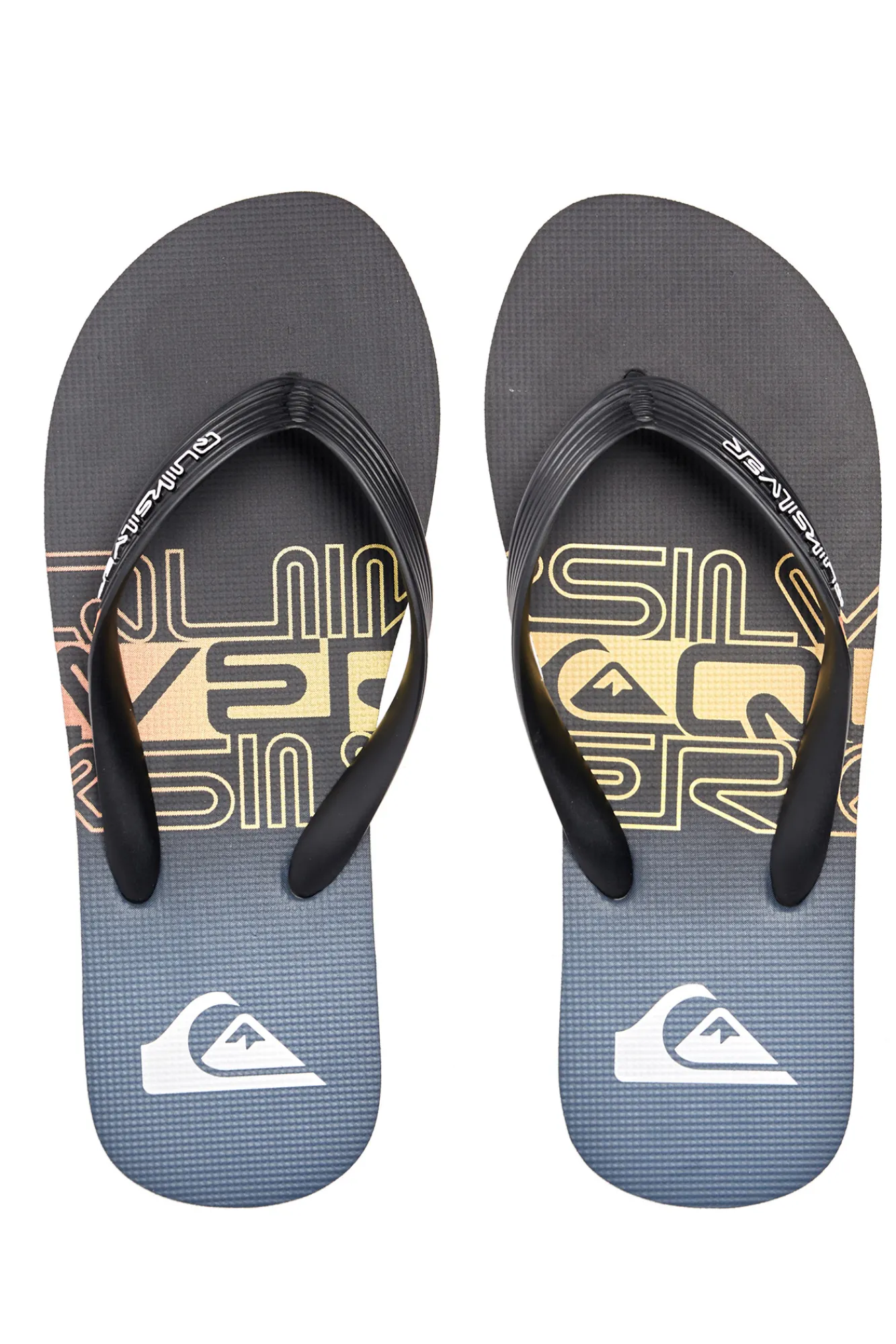 Quiksilver Molokai Wordblock - Chanclas Para Hombre Naranja Best
