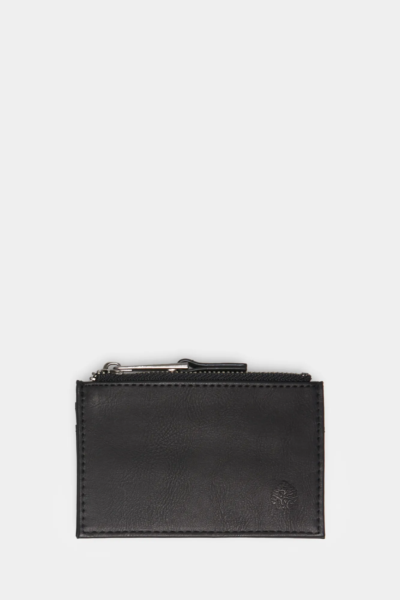 * Monedero Tarjetero Efecto Piel Negro Hot