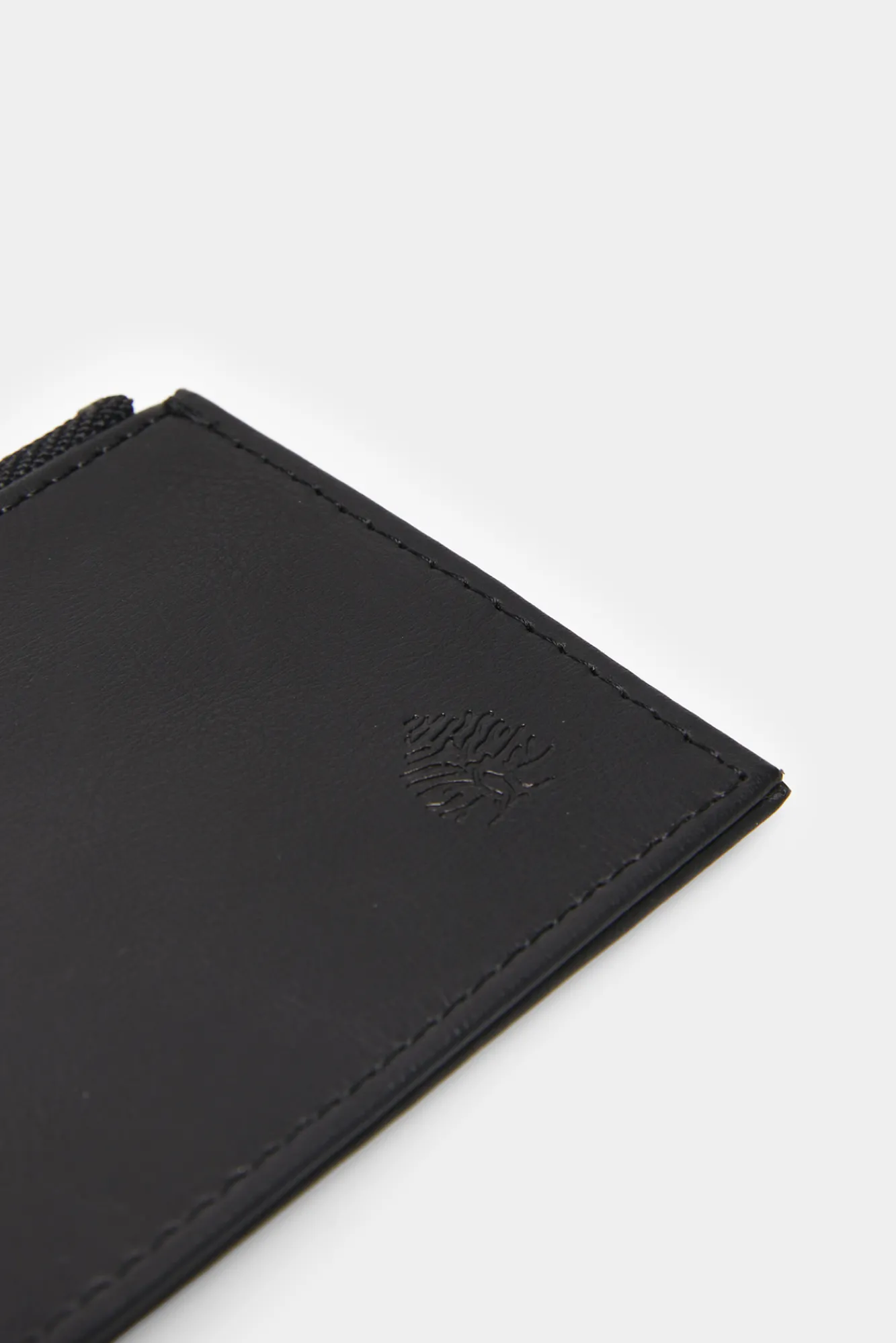 * Monedero Tarjetero Efecto Piel Negro Hot