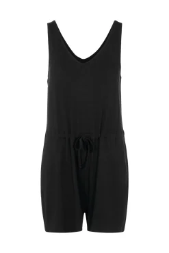 Pieces Mono Corto De Tirantes. Negro Outlet
