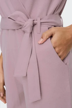 JDY Mono Corto Escote Pico Morado Online