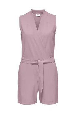 JDY Mono Corto Escote Pico Morado Online