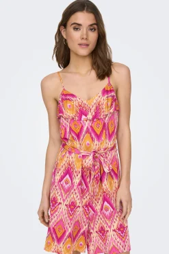 Only Mono Corto Estampado Rosa Clearance