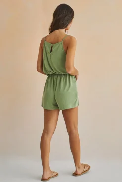 Women'secret Mono Corto Tirantes Verde Sale