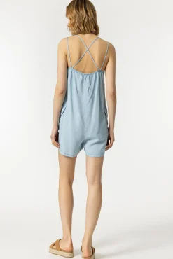 Tiffosi Mono De Lyocell Azul Claro Discount