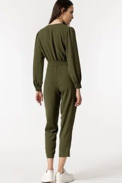Tiffosi Mono Fluido Con Cinturon Verde Hot