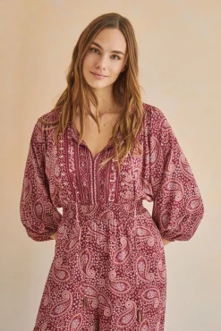 Women'secret Mono Largo Hindu Estampado Sale