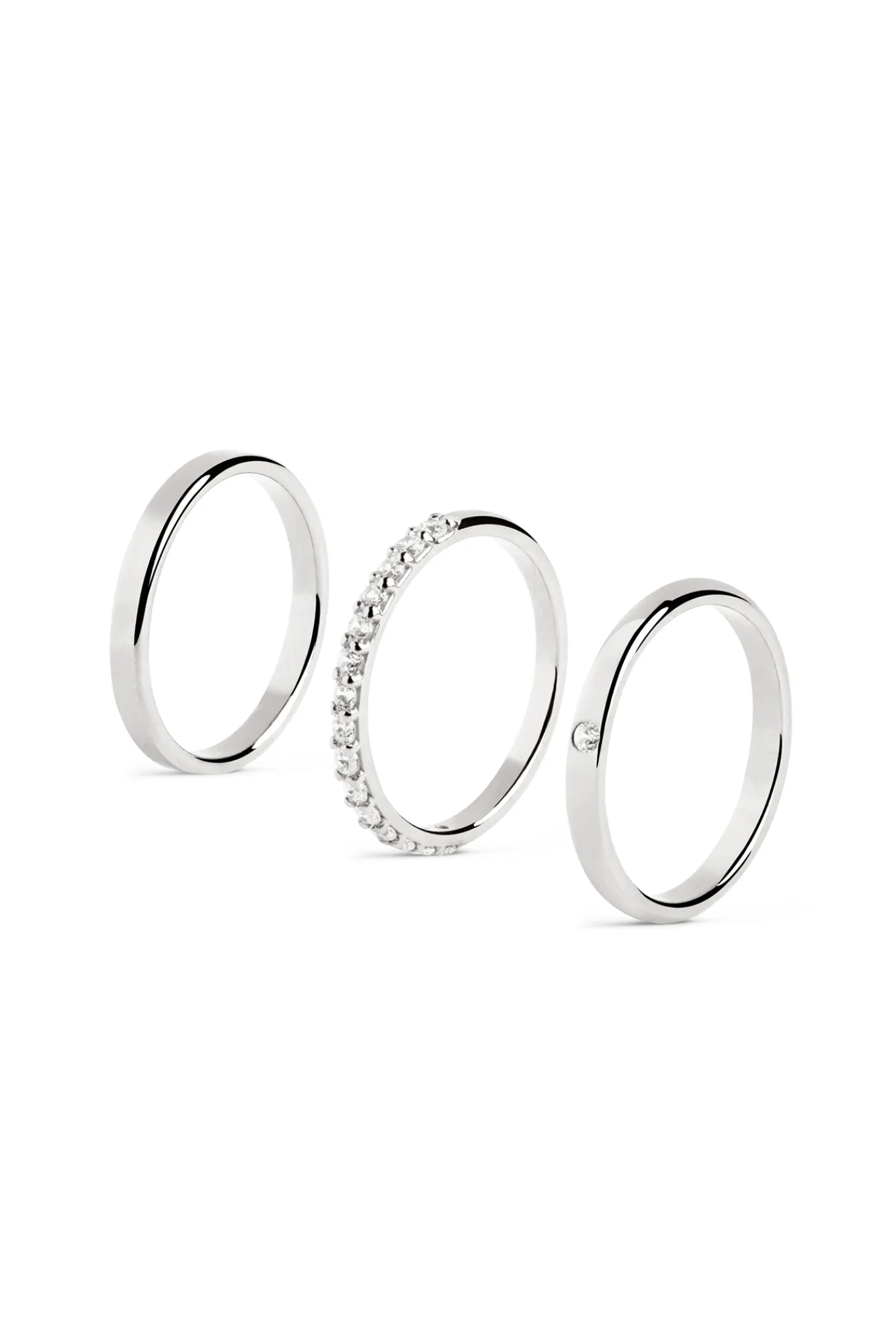 Singularu Pack 3 Anillos Choices Gris Discount