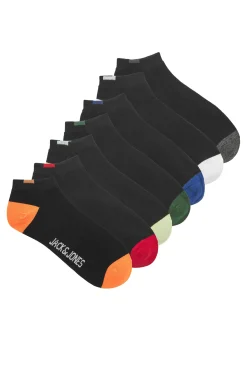 Jack & Jones Pack 7 Calcetines Negro Hot