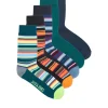 Jack & Jones Pack 5 Calcetines Azul Medio Best