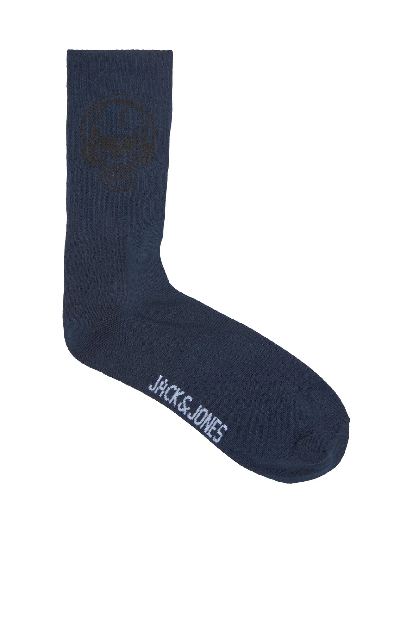 Jack & Jones Pack 5 Calcetines Calavera Blanco Hot