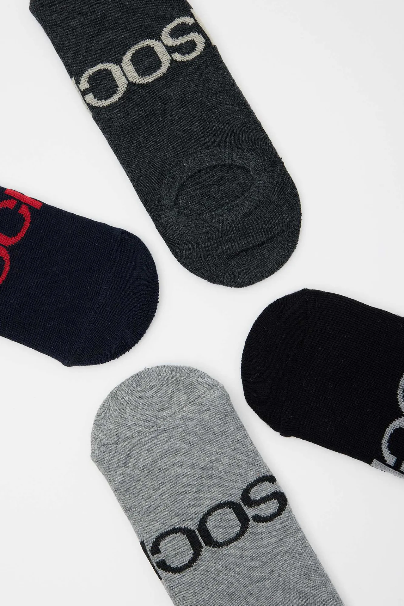 Inside Pack 4 Calcetines Cortos Multicolor Online
