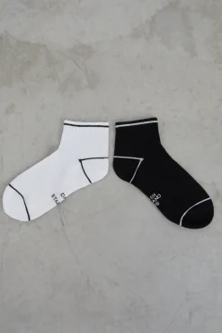 Dash and Stars Pack 3 Calcetines Cortos Tecnicos Negro Discount